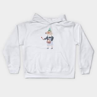 Zebra Clown Kids Hoodie